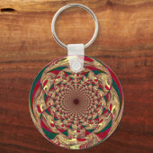 Sleutelhanger Gouden Kantprint ZIZZAGO (Voorkant)