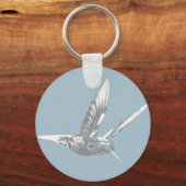 Sleutelhanger Gray Hummingird (Voorkant)
