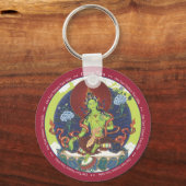 SLEUTELHANGER Green Tara - met mantra (Voorkant)