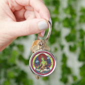 SLEUTELHANGER Green Tara - met mantra (Hand)