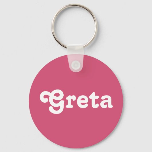 Sleutelhanger Greta (Voorkant)