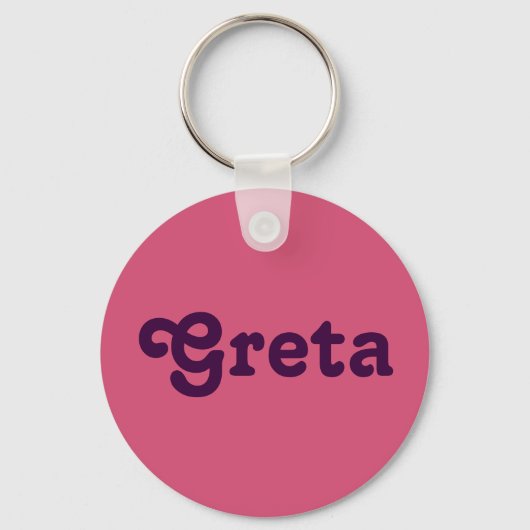 Sleutelhanger Greta (Voorkant)