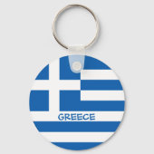 Sleutelhanger Griekse vlag (Voorkant)