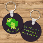 Sleutelhanger Groene Huis