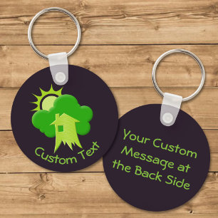 Sleutelhanger Groene Huis