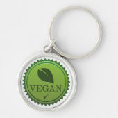 Sleutelhanger Groene Vegan (Voorkant)