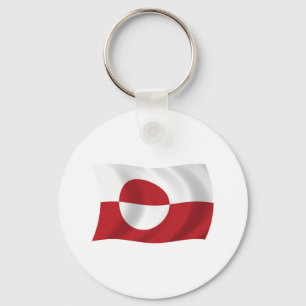 Sleutelhanger Groenlandse vlag