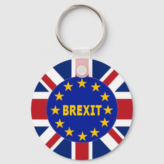 Sleutelhanger Groot-Brittannië Vlag EU Brexit (Voorkant)