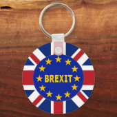 Sleutelhanger Groot-Brittannië Vlag EU Brexit (Voorkant)