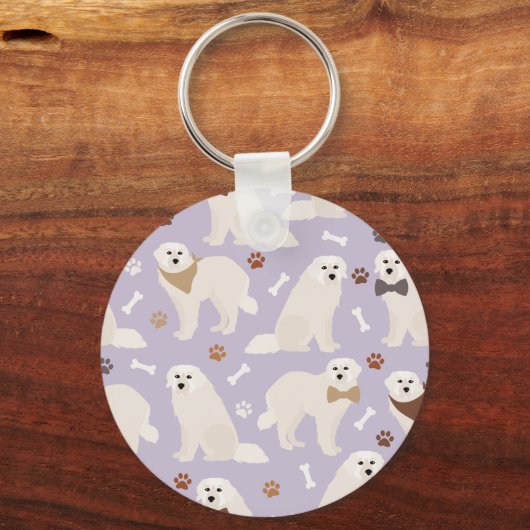 Sleutelhanger Grote Pyreneeën en Botten (Voorkant)