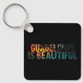 Sleutelhanger Guadeloupe Is Beautiful | Keychain (Voorkant)