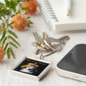 Sleutelhanger Guitar Dog (Zijkant)