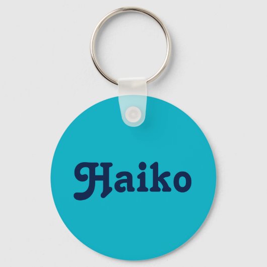 Sleutelhanger Haiko (Voorkant)