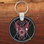 Sleutelhanger: Hallo, Sweetie! Harten en sterren Sleutelhanger (Voorkant)