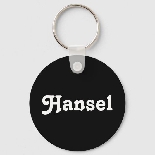 Sleutelhanger Hansel (Voorkant)