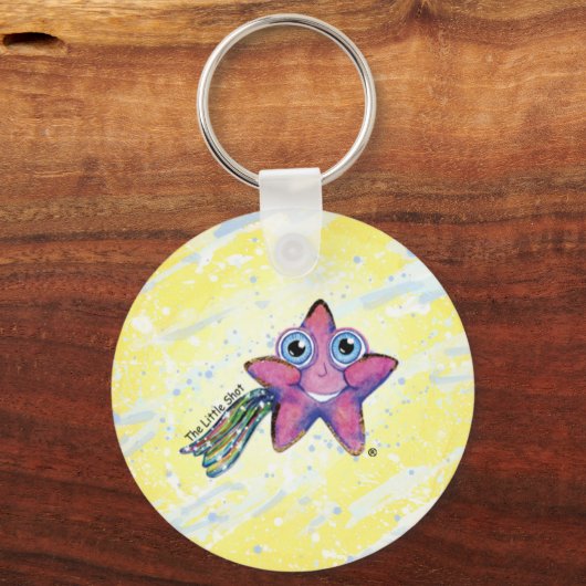 Sleutelhanger - Heb lef. Wees aardig. (Voorkant)