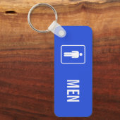 Sleutelhanger Heren Toilet (Voorkant)