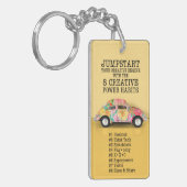 Sleutelhanger Herinnering 8 Creative Power Habits (Voorkant Links)