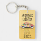 Sleutelhanger Herinnering 8 Creative Power Habits (Voorkant)