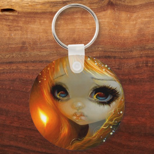 sleutelhanger "Het kleine meisje" (Voorkant)