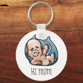 Sleutelhanger HI MOM (Voorkant)