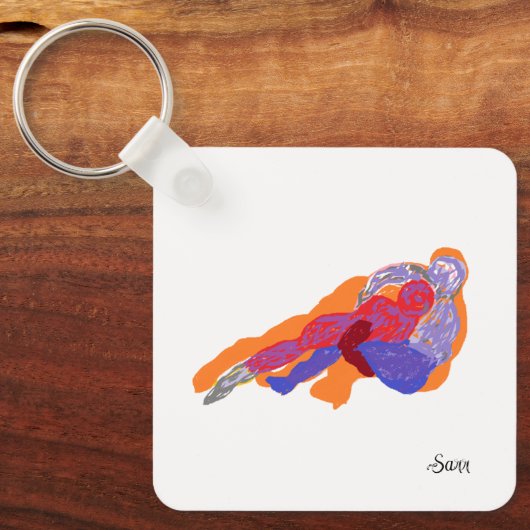 Sleutelhanger : Hoe het spel te spelen (Voorkant)