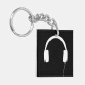 Sleutelhanger hoofdtelefoon (Voorkant Links)