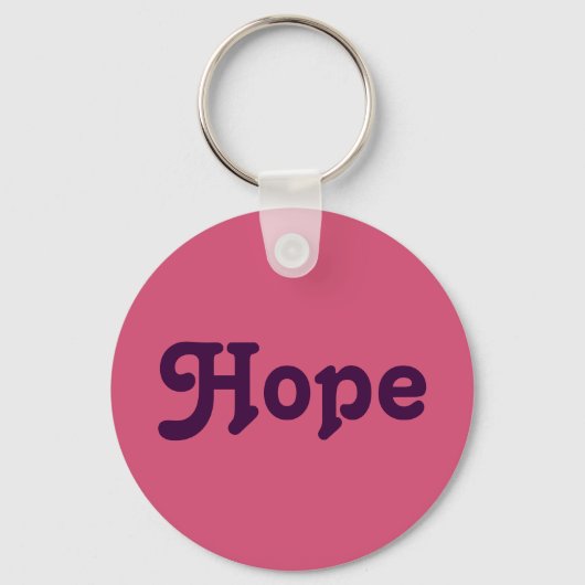 Sleutelhanger Hope (Voorkant)