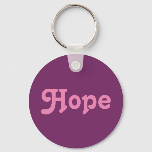 Sleutelhanger Hope (Voorkant)