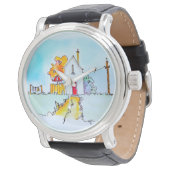 Sleutelhanger Horloge (Gekanteld)
