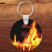Sleutelhanger Hot Like Fire (Voorkant)