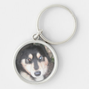 Sleutelhanger Husky One Blue Eye One Brown Eye
