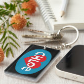 sleutelhanger "I Love CHLOE" (Voorkant Rechts)