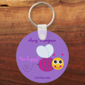 Sleutelhanger ID-label voor hommels (Voorkant)