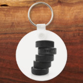 Sleutelhanger ijshockeypucks (Voorkant)