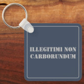 Sleutelhanger Illegii Non Carborundum (Voorkant)