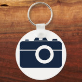 Sleutelhanger Illustratie camera (Voorkant)