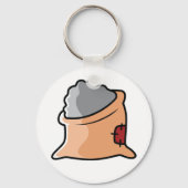 Sleutelhanger in de bodem (Voorkant)