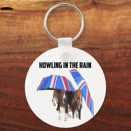 Sleutelhanger in de regen (Voorkant)