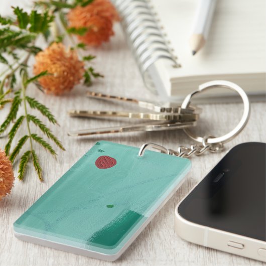 Sleutelhanger in Flying Cherry Design (Voorkant Rechts)