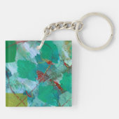 Sleutelhanger in marmerontwerp (Achterkant)