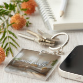 Sleutelhanger in Melkachtige stijl (Voorkant Rechts)