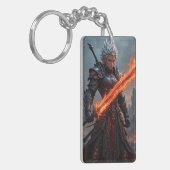 Sleutelhanger in moderne stijl (Voorkant Links)