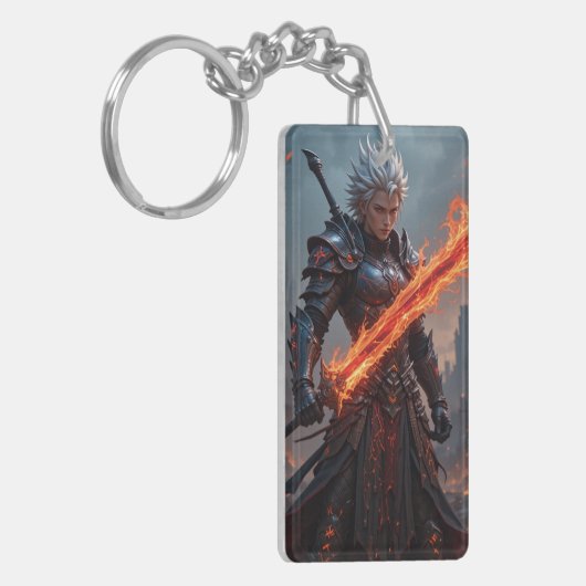 Sleutelhanger in moderne stijl (Voorkant Links)