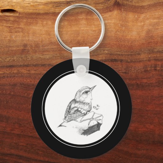 Sleutelhanger in potlood (Voorkant)