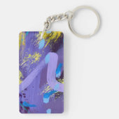 Sleutelhanger in vonkend ontwerp (achterkant)