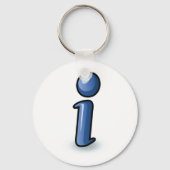 Sleutelhanger informatiesymbool (Achterkant)