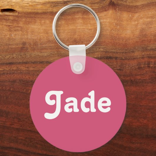 Sleutelhanger Jade (Voorkant)