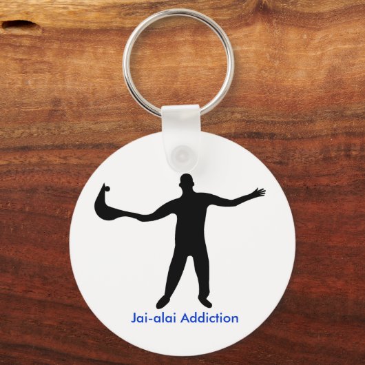 Sleutelhanger Jai-alai Addication (Voorkant)