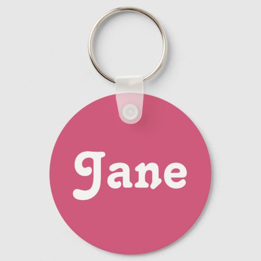 Sleutelhanger Jane (Voorkant)